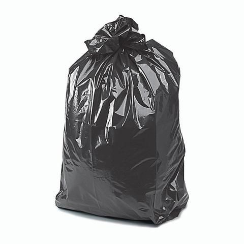 Premium Black Wheelie 54" Bin Liners (100)