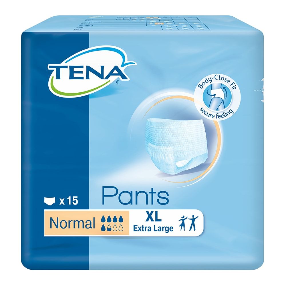 TENA Pants Normal Extra Large Pack of 15