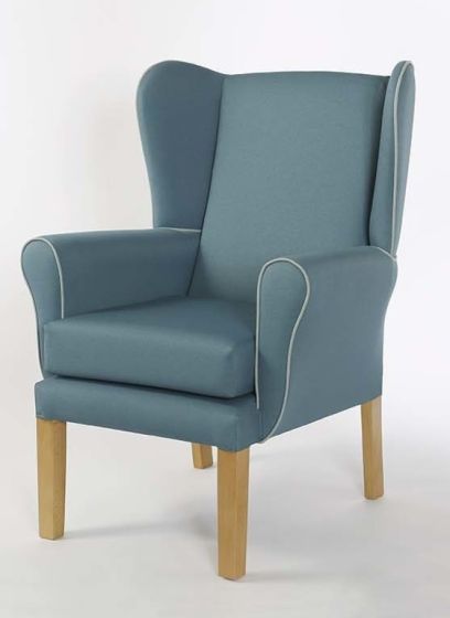 THE YORK,  QUEEN ANN STYLE DAY CHAIR