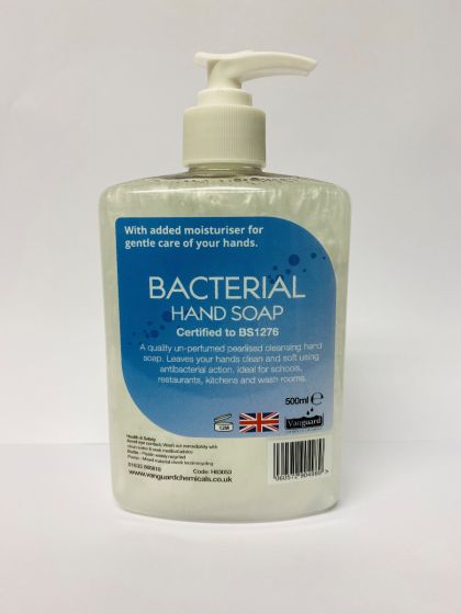 Vanguard Antibacterial White Hand Soap - 500ml