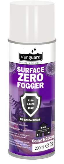 Vanguard Surface Zero Anti-Viral Fogger (200ml) BSEN 14476