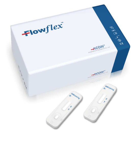 FlowflexTM SARS‐CoV‐2 Antigen Rapid LFT Covid Test (box of 25)