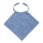 MIP Napkin Style Dignified Adult Apron - Blue - 45cm x 45cm