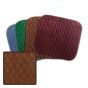 MIP Velour Chair Pad - Brown (40cm x 50cm)