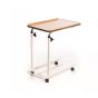 Over Bed Table with Open Base and Castors