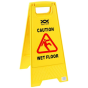 Wet Floor Safety Sign - A Frame
