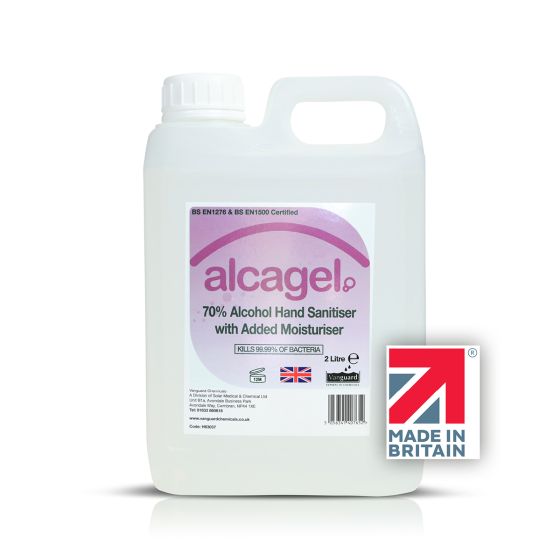 Vanguard Alcagel® 70% Alcohol Hand Sanitiser (2 Litre)