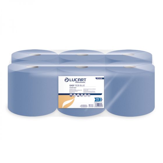 Blue Centre Feed Roll Paper 2-Ply 150mtr - Pack of 6 Rolls