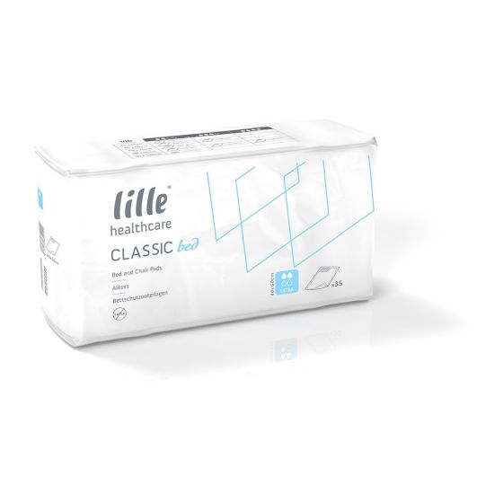 Lille Healthcare Classic Bed Pad - Extra - 40cm x 60cm - Pack of 35