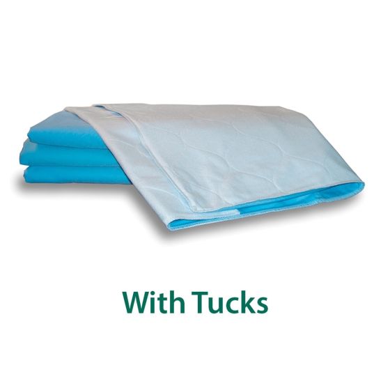 Community Washable Bed Pad with Tucks - 75cm x 85cm