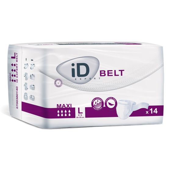 iD Expert Belt Maxi - Large (Cotton Feel) - Pack of 14