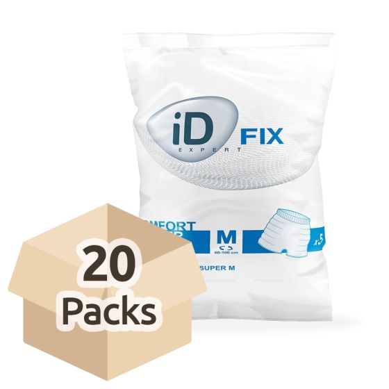 iD Expert Fix Comfort Super - Medium - Carton - 20 Packs of 5