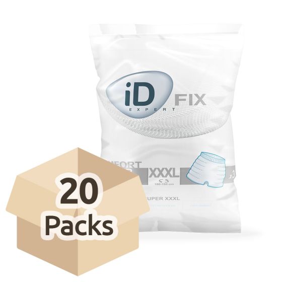 iD Expert Fix Comfort Super - XXX Large - Carton - 20 Packs of 3