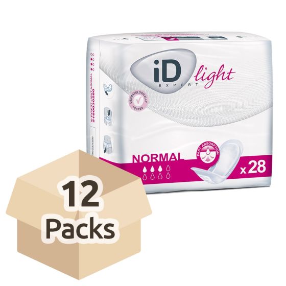 iD Expert Light Normal - Carton - 12 Packs of 28