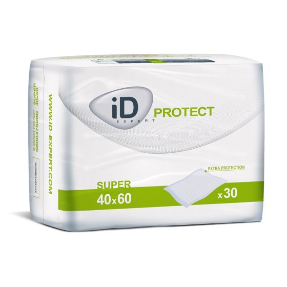 iD Expert Protect Super - Bed Pad - 40cm x 60cm - Pack of 30