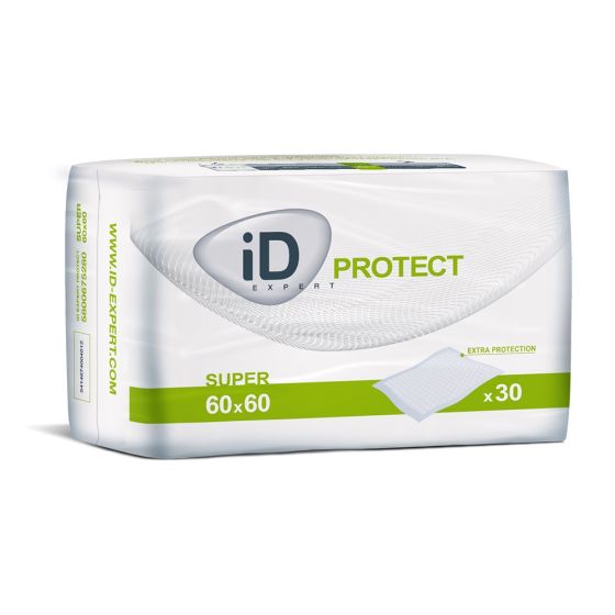 iD Expert Protect Super - Bed Pad - 60cm x 60cm - Pack of 30