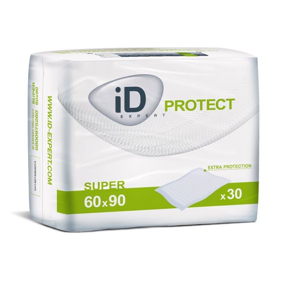 iD Expert Protect Super - Bed Pad - 60cm x 90cm - Pack of 30