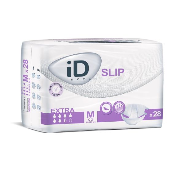 iD Expert Slip Extra - Medium (Cotton Feel) - Pack of 28