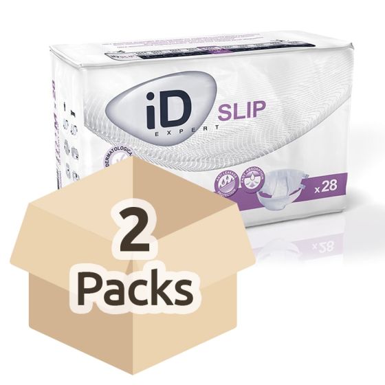iD Expert Slip Extra - Medium (PE Backed) - Carton - 4 Packs of 28