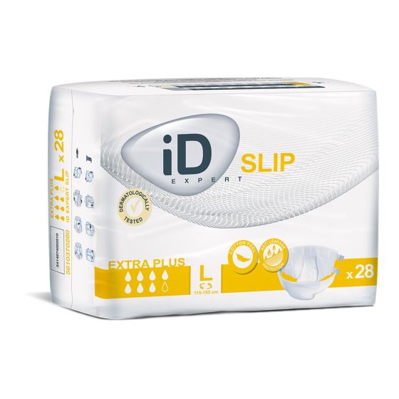 iD Expert Slip Extra Plus - Large (Cotton Feel) - Pack of 28