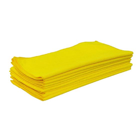 Microfibre Cloths Yellow 230gsm (10)