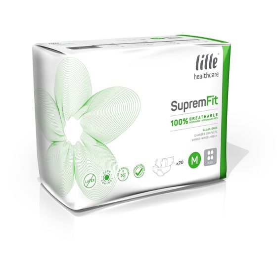 Lille Healthcare Suprem Fit Maxi - Medium - Pack of 20