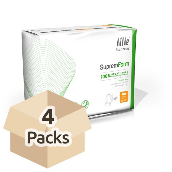 Lille Healthcare Suprem Form - Extra Plus - Carton -  4 Packs of 25