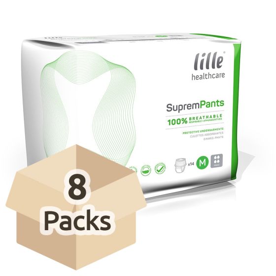 Lille Healthcare Suprem Pants Maxi - Medium - Carton - 8 Packs of 14
