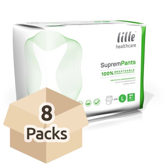 Lille Healthcare Suprem Pants Super - Large  - Carton - 8 Packs of 14