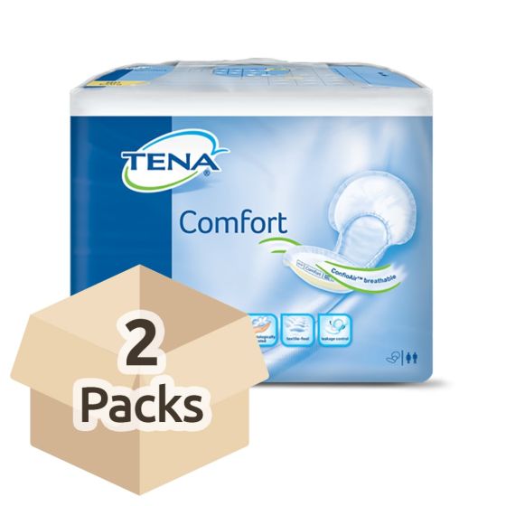 TENA Comfort Extra - Case Saver - 2 Packs of 40