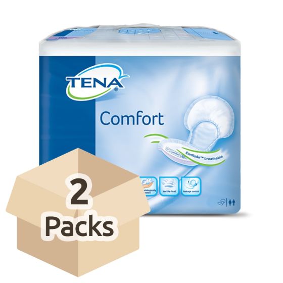 TENA Comfort Maxi - Case Saver - 2 Packs of 28