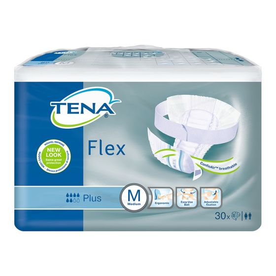 TENA Flex Plus - Medium - Pack of 30