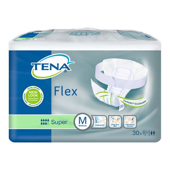 TENA Flex Super - Medium - Pack of 30