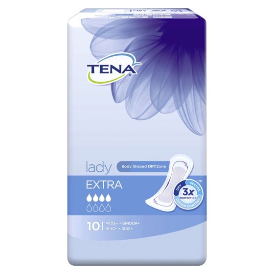 TENA Lady Extra - Pack of 10