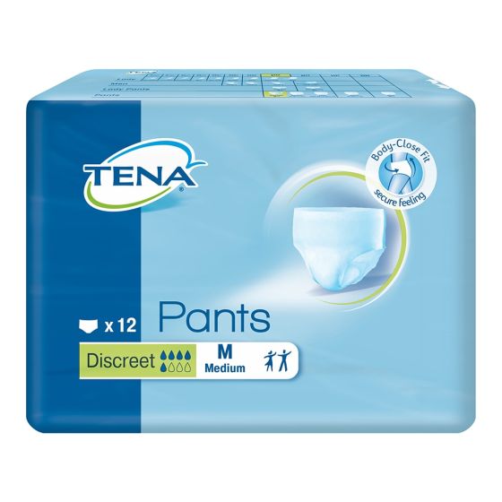 TENA Pants Discreet - Medium - Pack of 12
