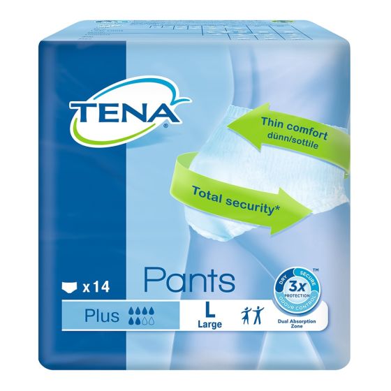 TENA Pants Plus - Large - Pack of 14