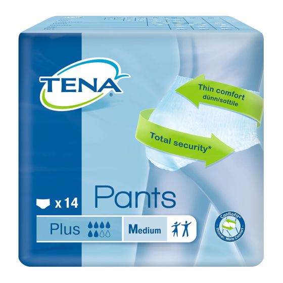 TENA Pants Plus - Medium - Pack of 14
