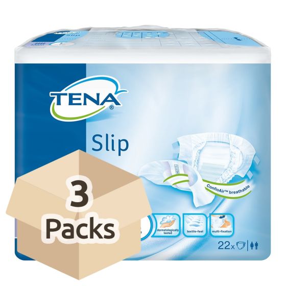 TENA Slip Maxi - Large - Case Saver - 3 Packs of 22