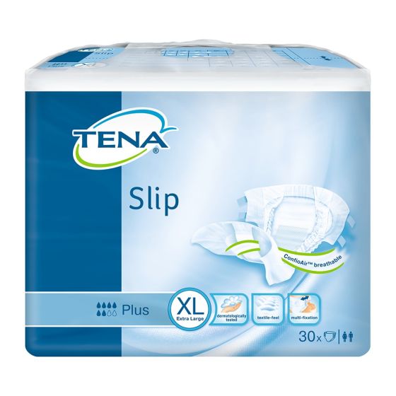 TENA Slip Plus - Extra Large - Pack of 30