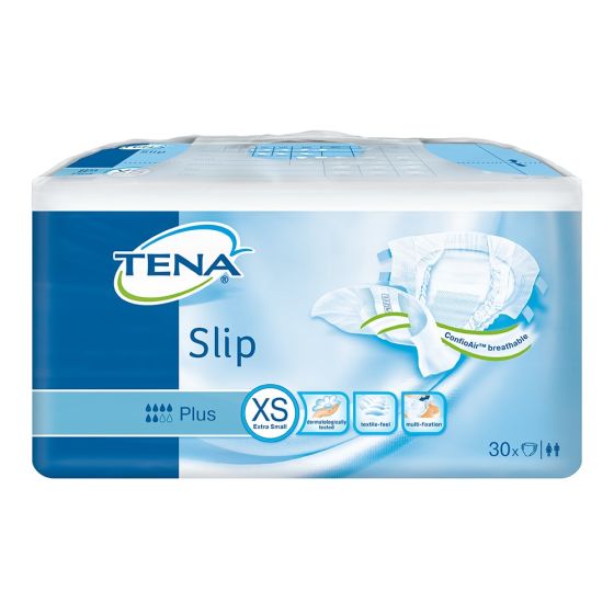 TENA Slip Plus - Extra Small - Pack of 30