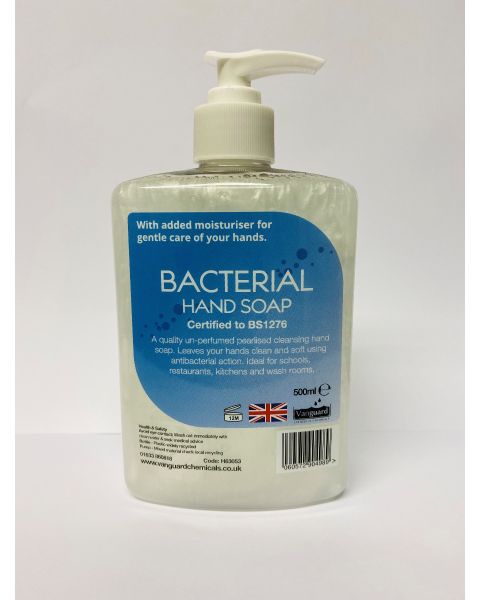 Vanguard Antibacterial White Hand Soap - 500ml