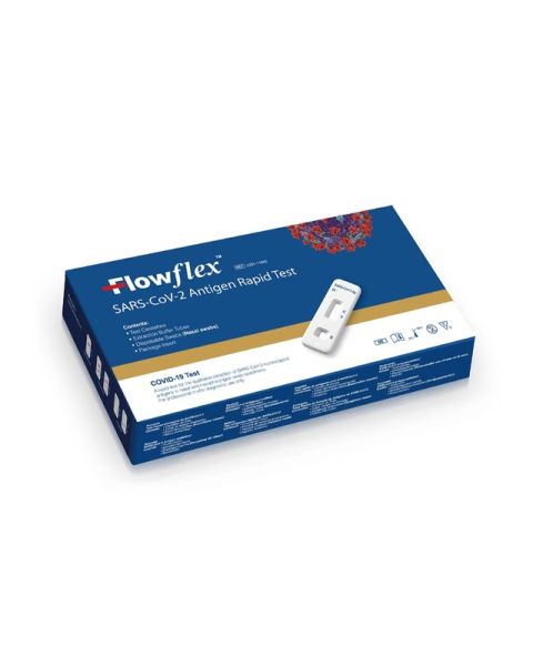 Flowflex™ SARS‐CoV‐2 Antigen Rapid Lateral Flow Test (single test)