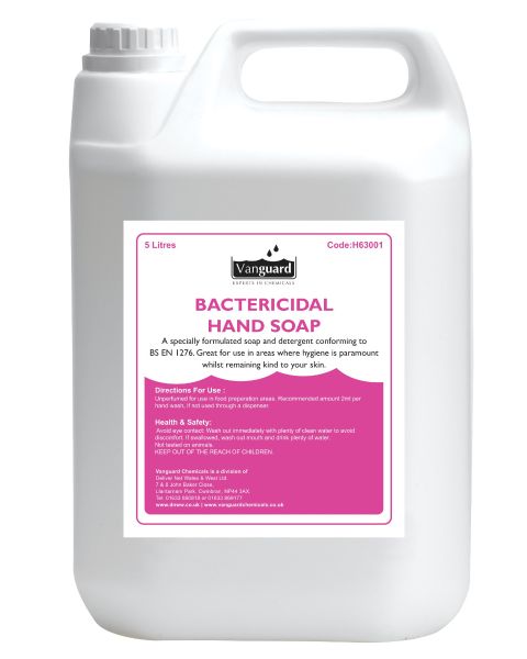 White Bactericidal Hand Soap 5L