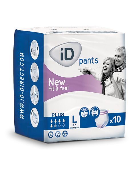 iD Pants Fit & Feel Plus - Large