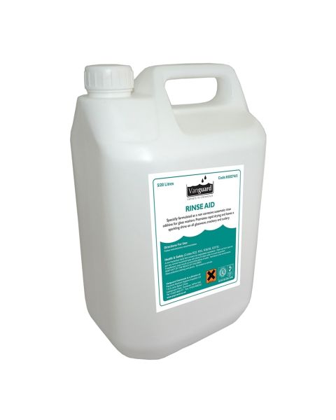 Vanguard Rinse Aid - Unperfumed - 20ltr