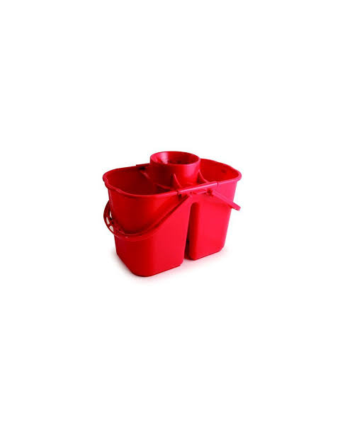 15ltr Duo Mop Bucket Red