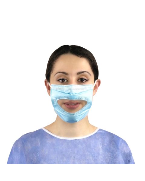 Smile Shield® - Transparent Face Mask - (50 masks) 