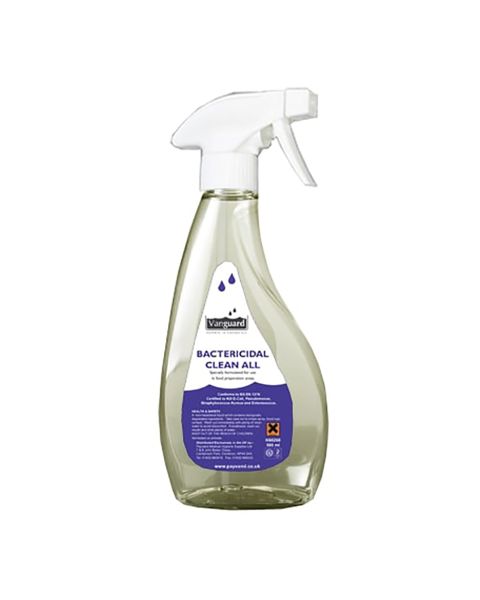 Antibacterial CLEAN ALL Surface Sanitiser- 500ml (BS1276)