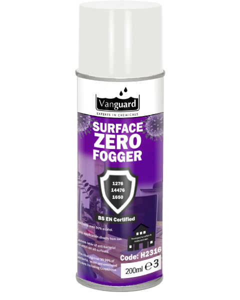 Vanguard Surface Zero Anti-Viral Fogger (200ml) BSEN 14476