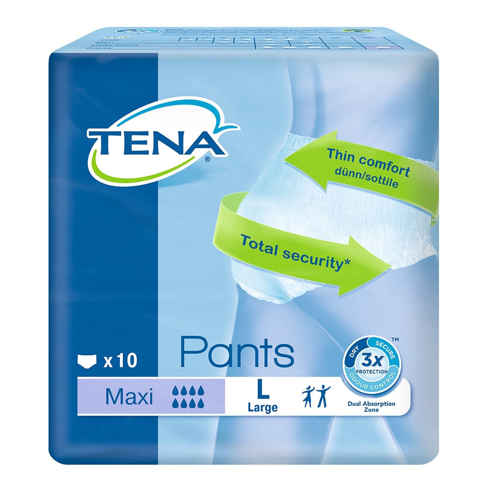 TENA Pants Maxi Large Pack of 10